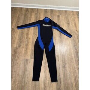 Gladiator Unisex Full Length Wetsuit Black with Blue Size Small